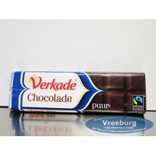 Chocolade reep puur 111 gram verkade 